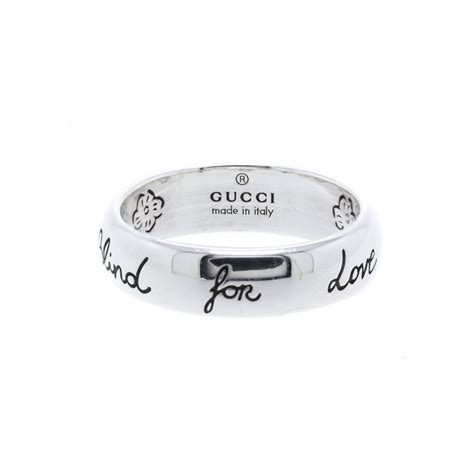 gucci blind love ring|gucci gold textured icon ring.